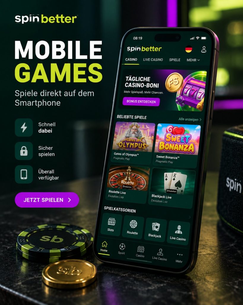 spinbetter mobile spiele